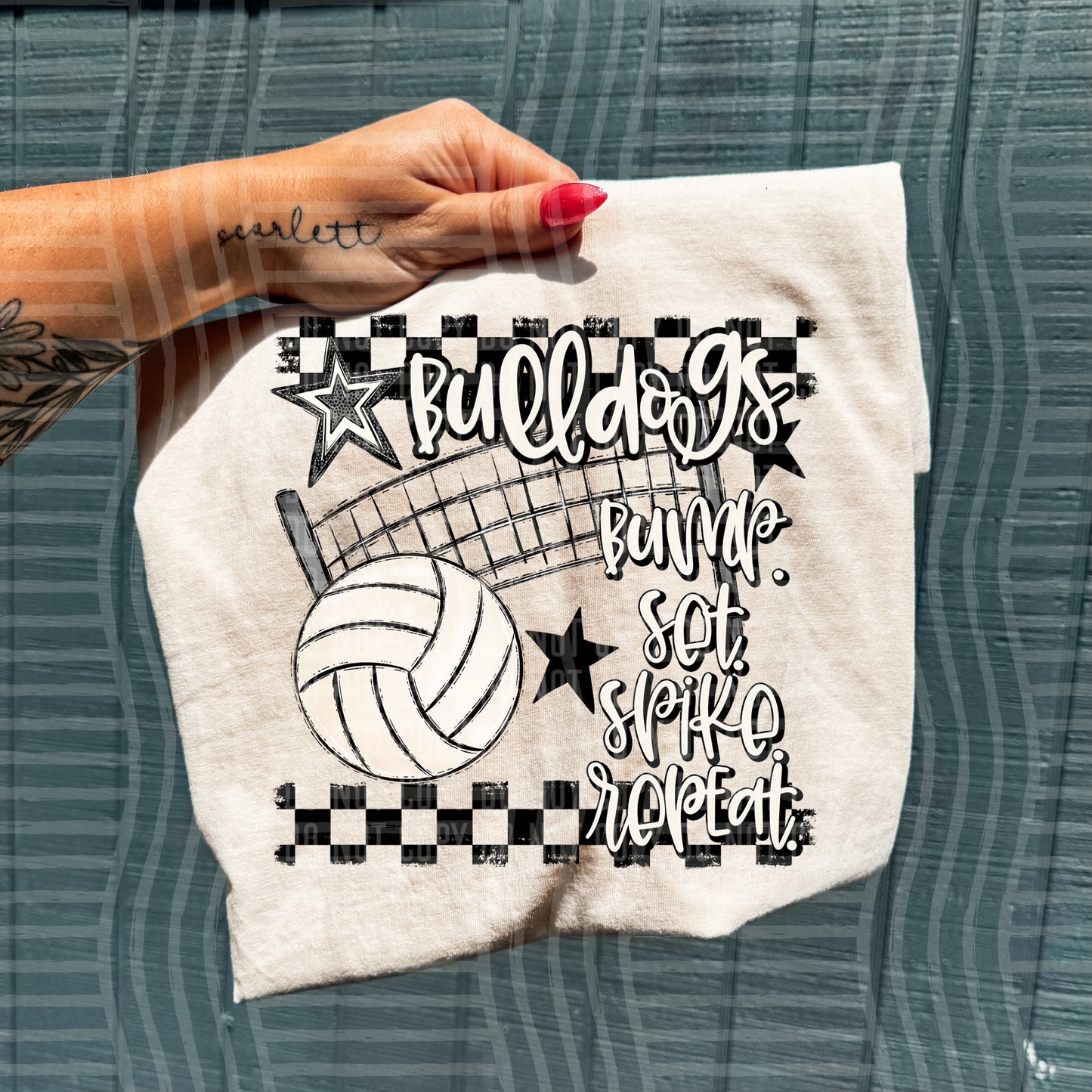 MASCOT VOLLEYBALL TEE