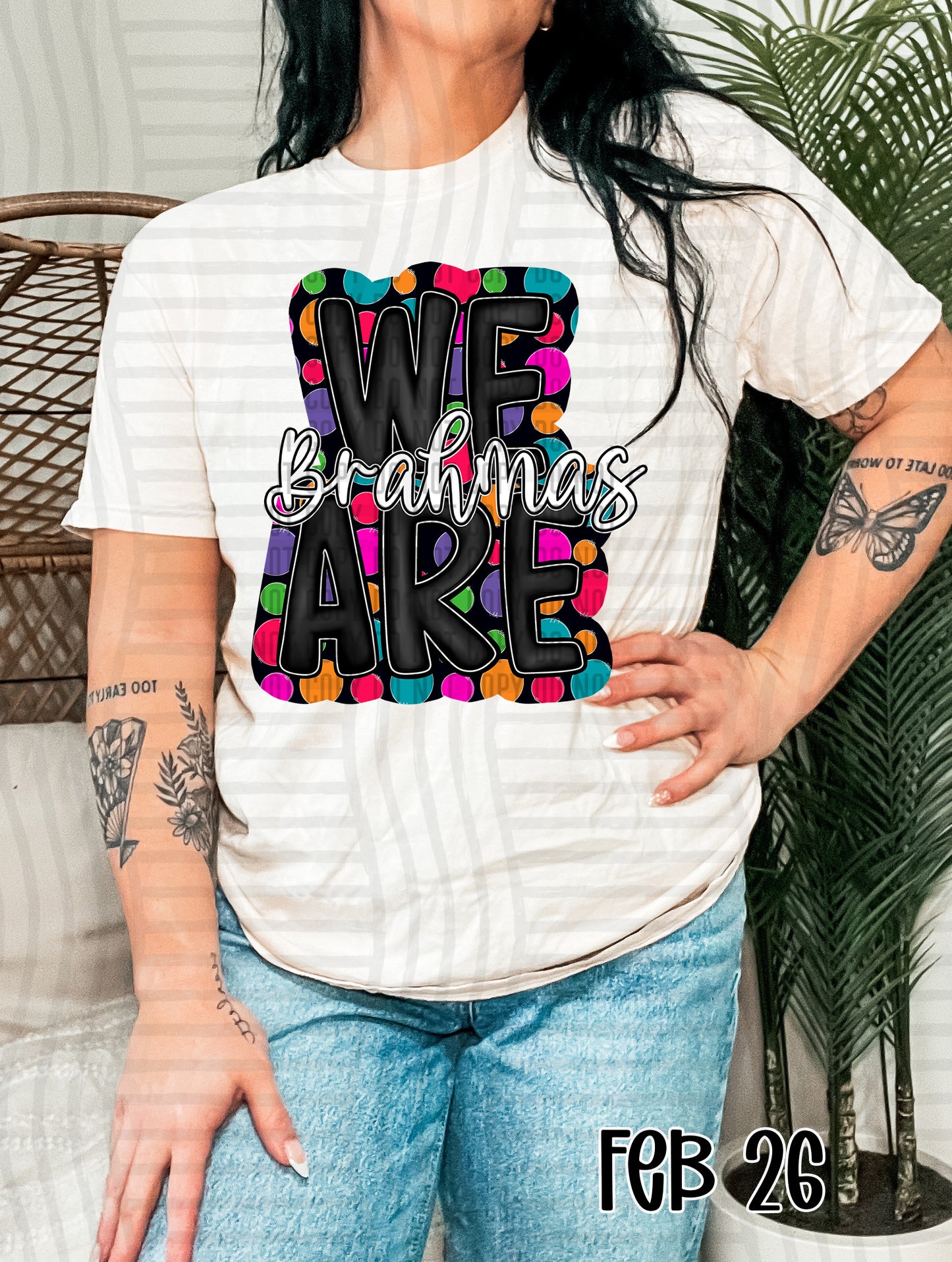 POLKA DOT MASCOT TEE