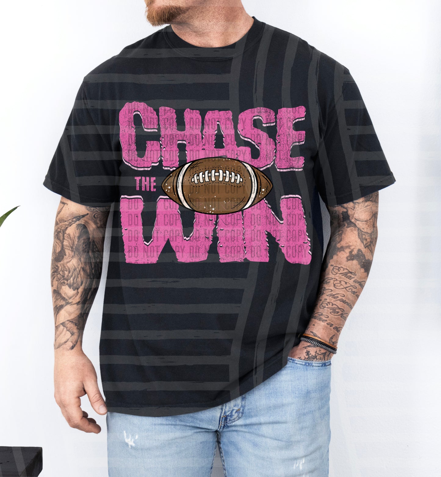 FOOTBALL -CHASE THE WIN TEES- VARIETY COLORS