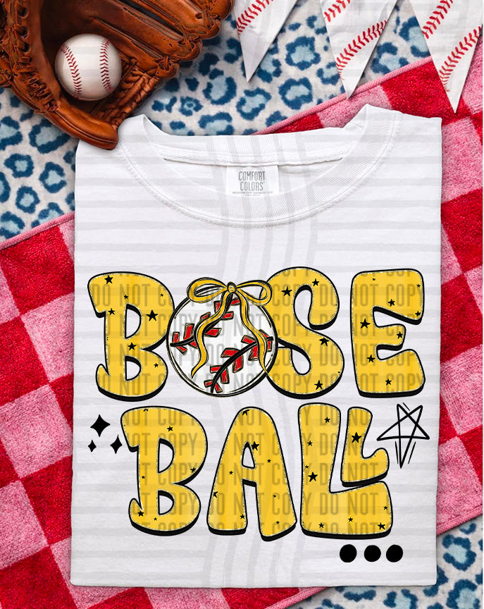 BASEBALL RETRO TEE -VARIETY OF COLORS