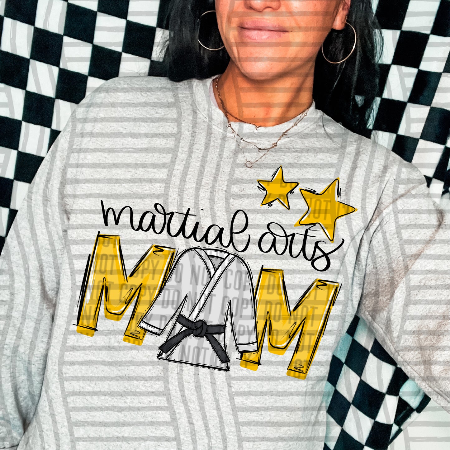 MARTIAL ARTS MOM TEE - 20 COLORS