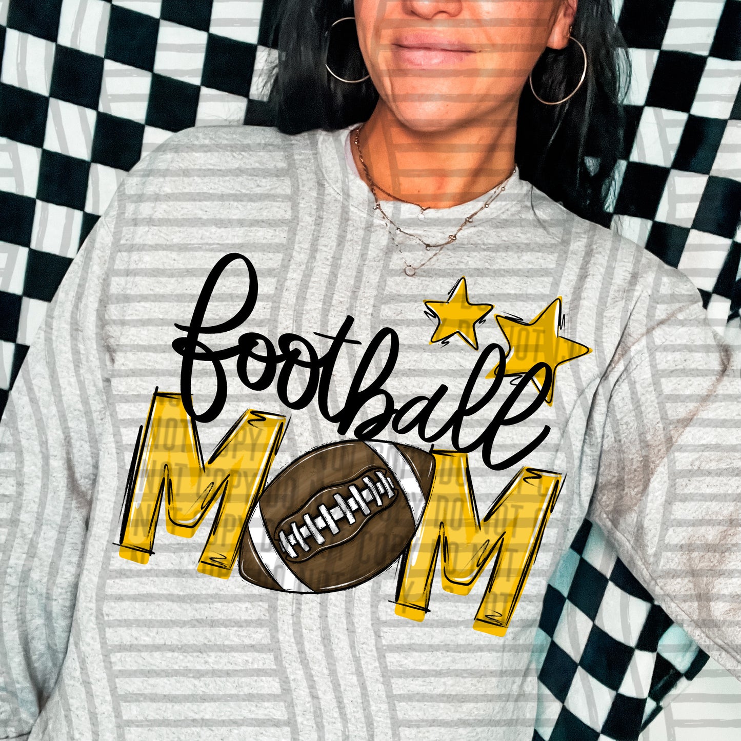 FOOTBALL MOM TEES - 20 COLORS