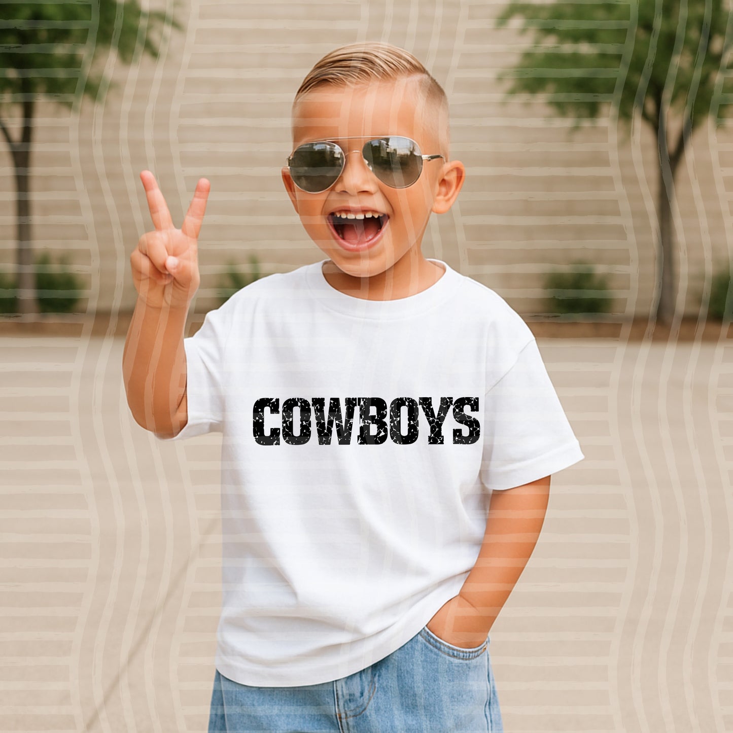 SIMPLE MASCOT NAMES TEE
