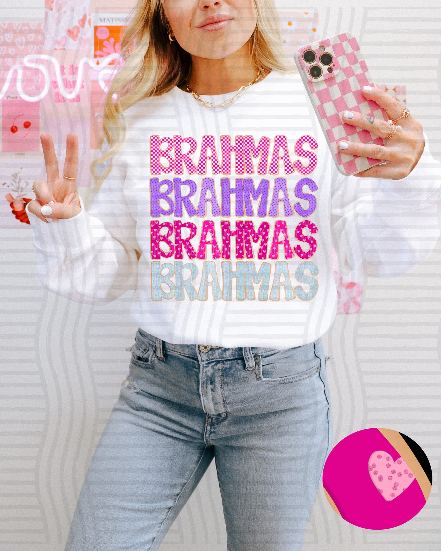 SUGAR COOKIE STACKED TEE