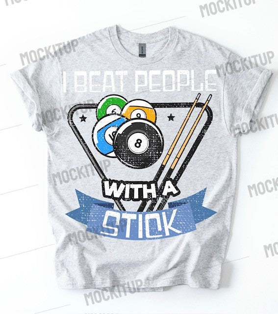 I BEAT PEOPLE TEE