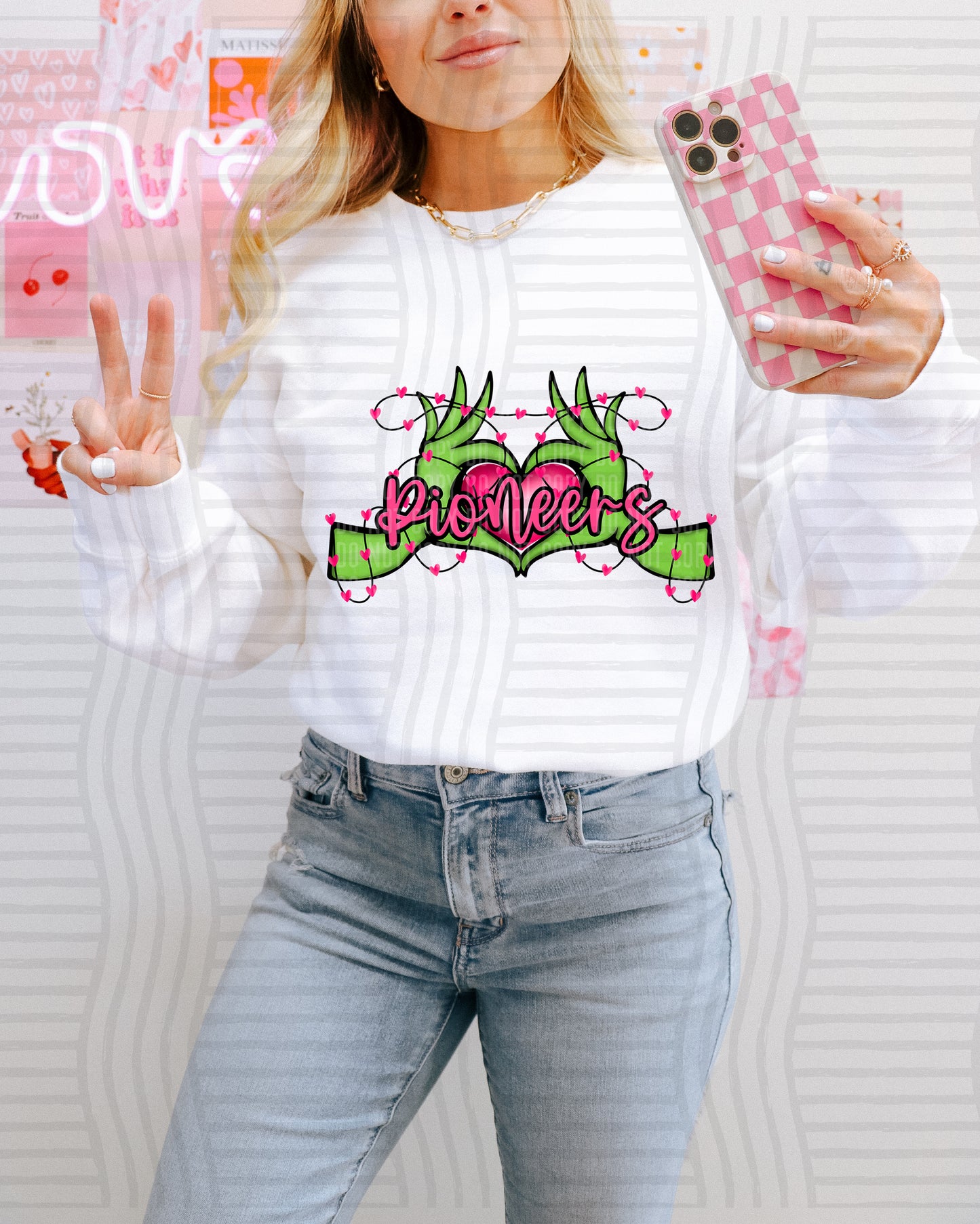 GREENMAN HEART HANDS TEE