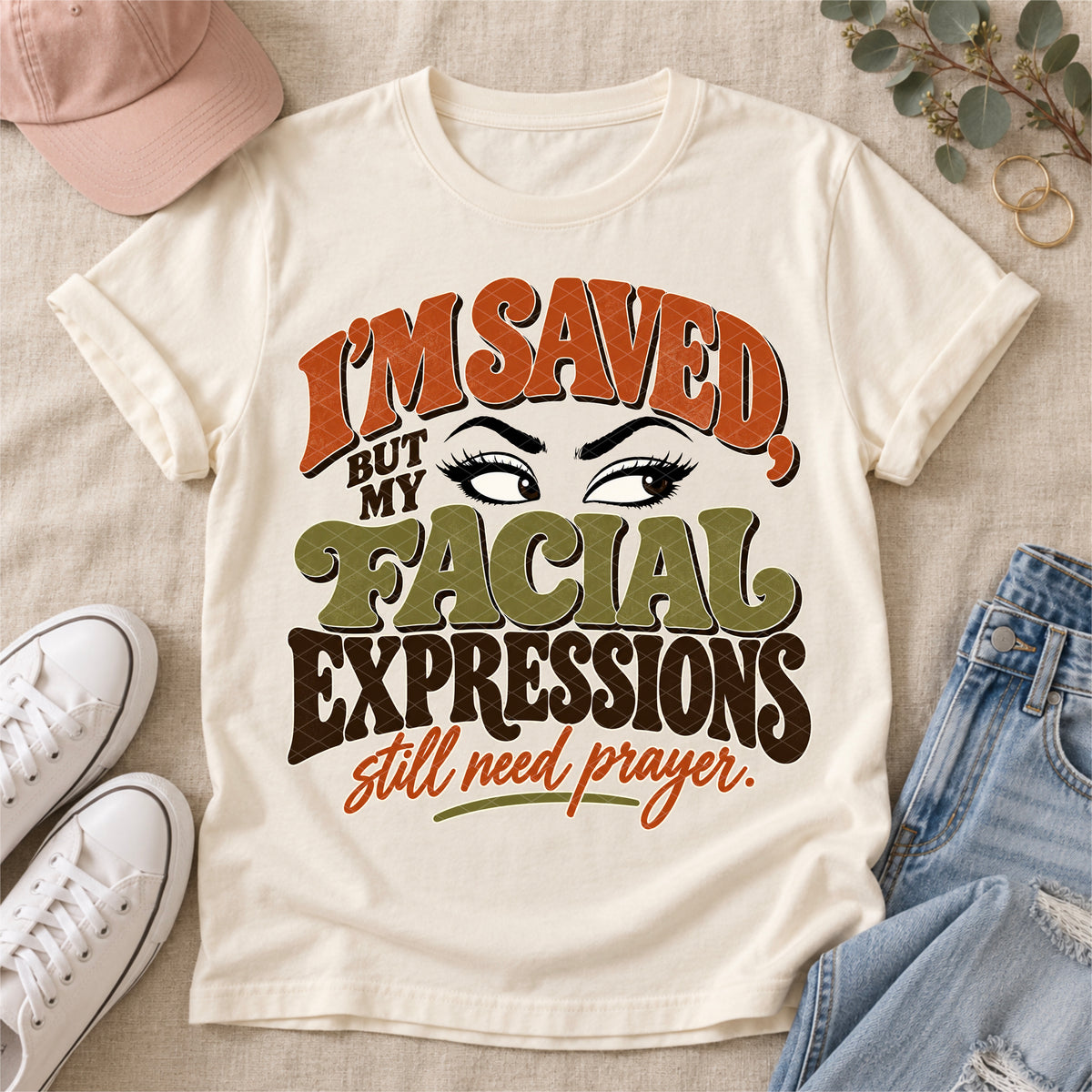 FACIAL EXPRESSIONS PRINT ONLY