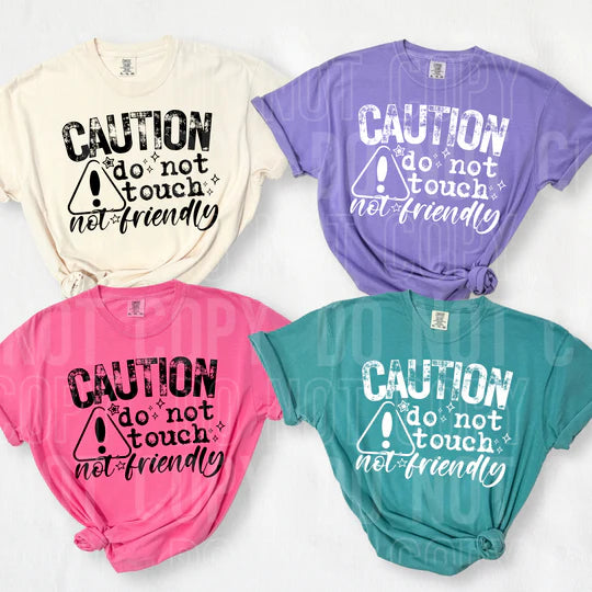 CAUTION- DO NOT TOUCH TEE