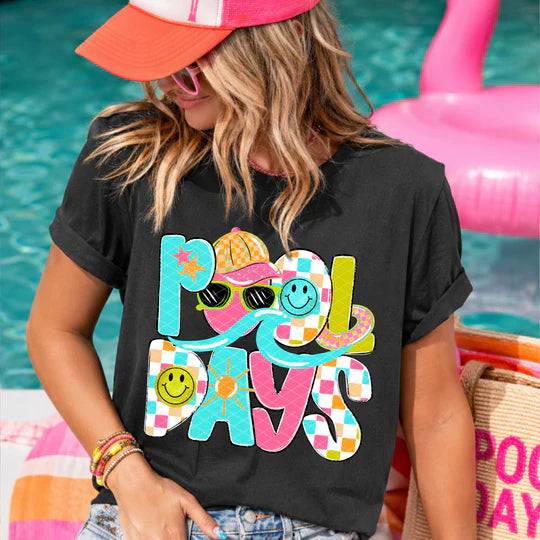 POOL DAYS TEE