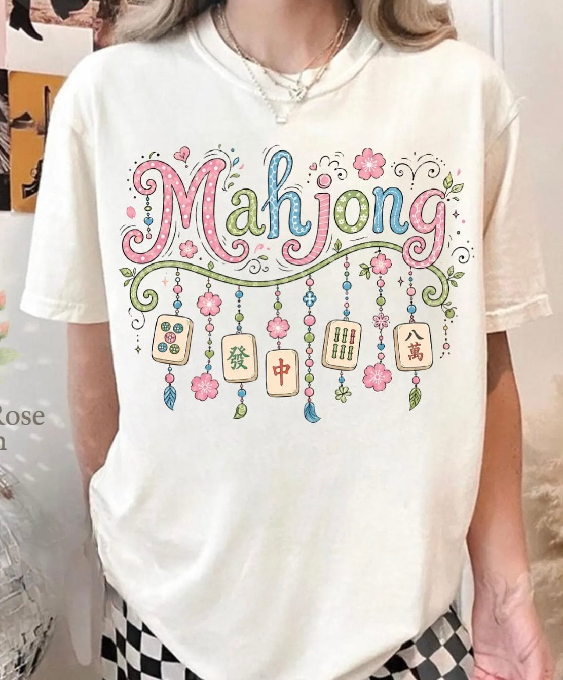 MAHJONG CHARM TEE