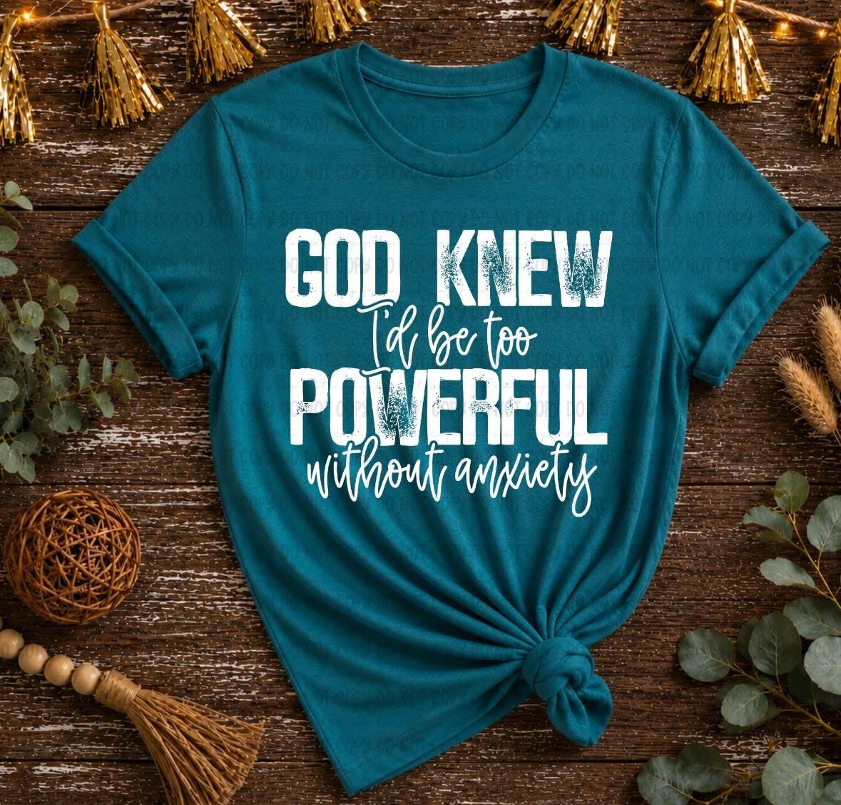 GOD KNEW TEE