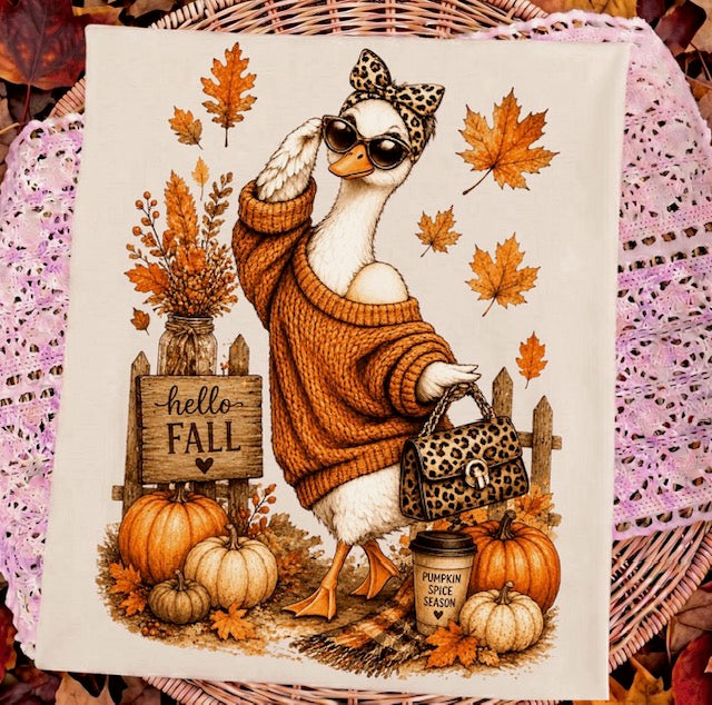 FALL GOOSE TEE