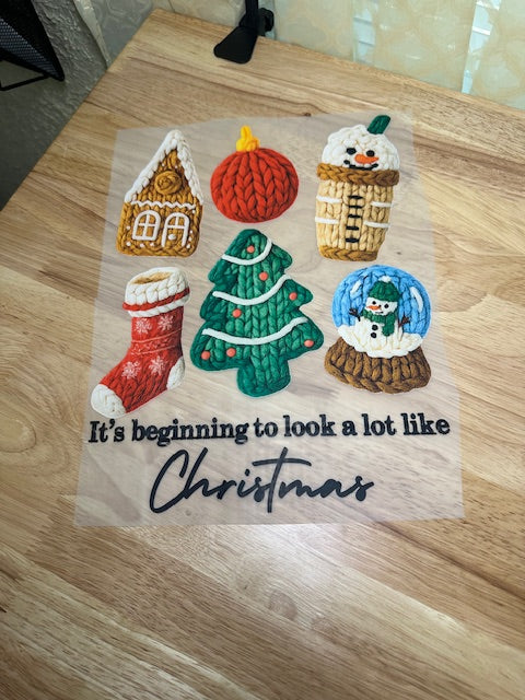 BEGINNING TO LOOK LIKE CHRISTMAS