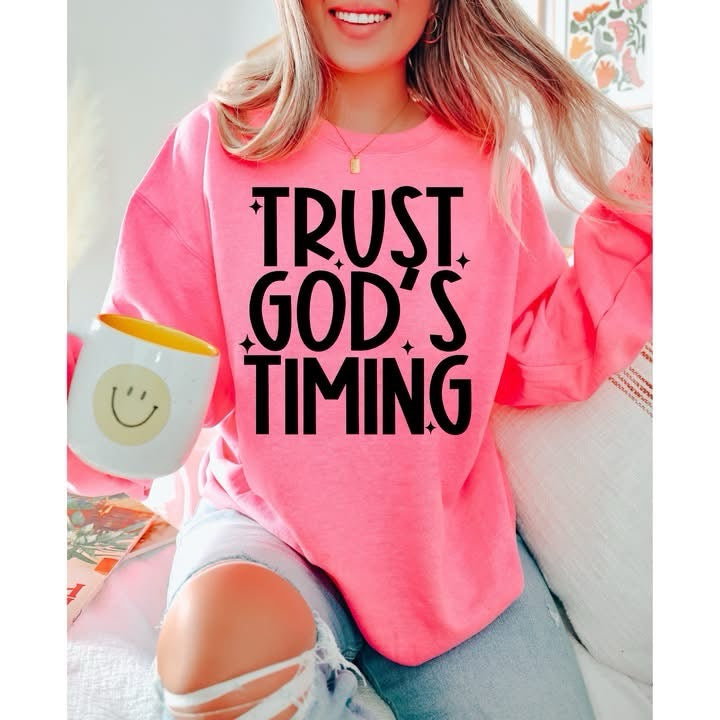 TRUST GOD'S TIMING