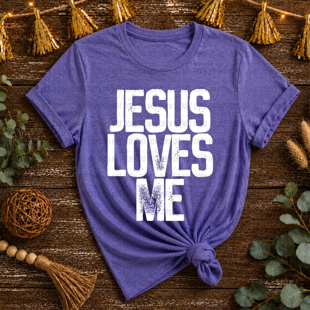 JESUS LOVES ME PRINT ONLY