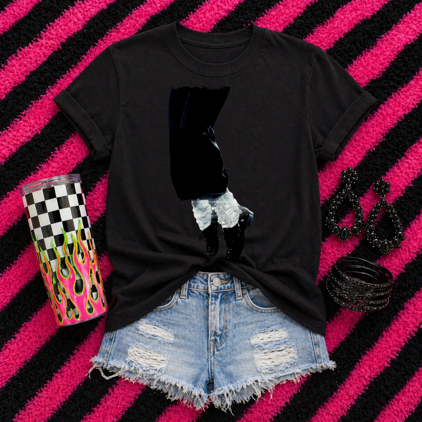 Michael Jackson Feet tee - 2 styles