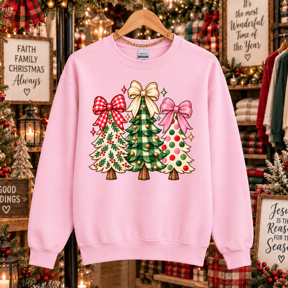 TRIPLE CHRISTMAS TREE TEE