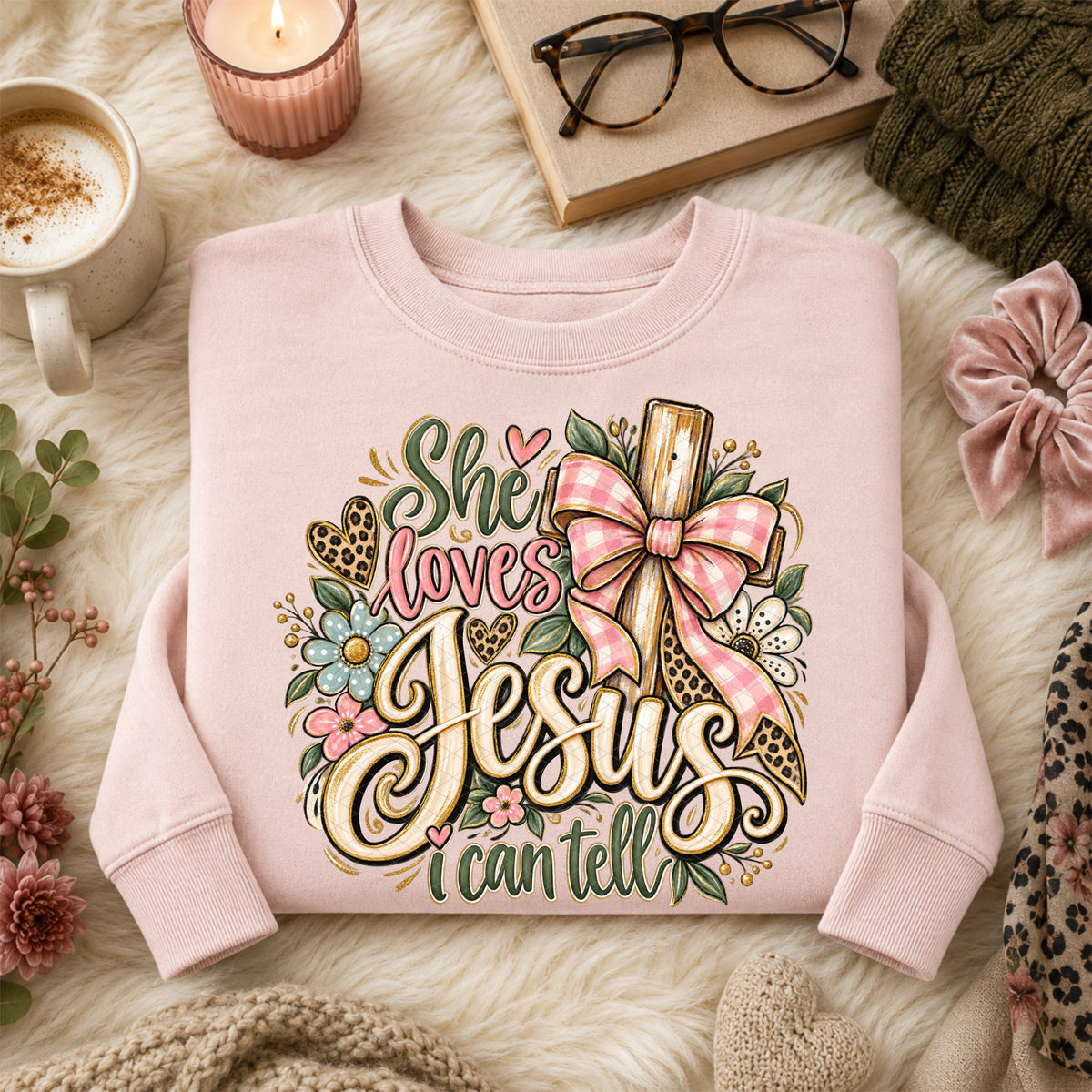 SHE LOVE JESUS I CAN TELL TEE