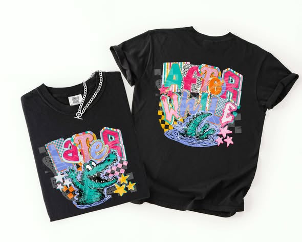WILD LATER GATOR TEE