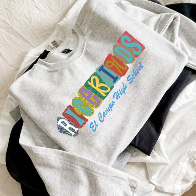 CUSTOM MASCOT TEE W SCHOOL NAME
