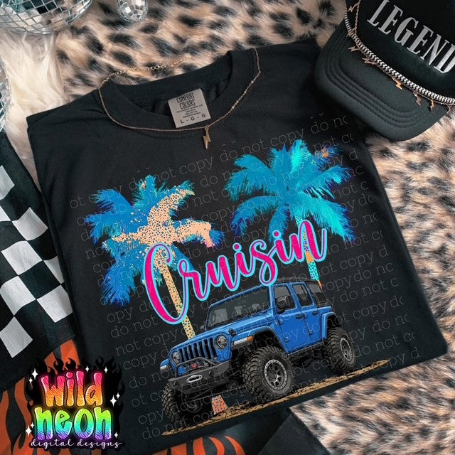 CRUISIN JEEP TEE