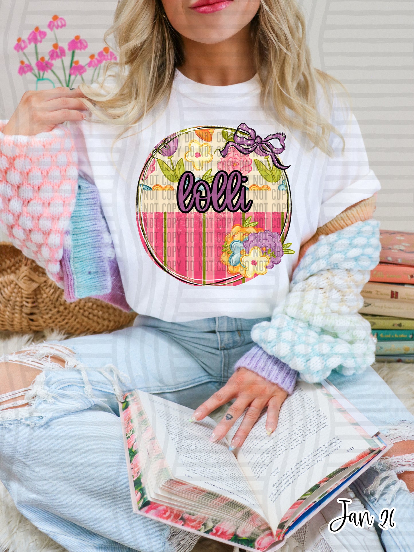 FLORAL NAME TEES