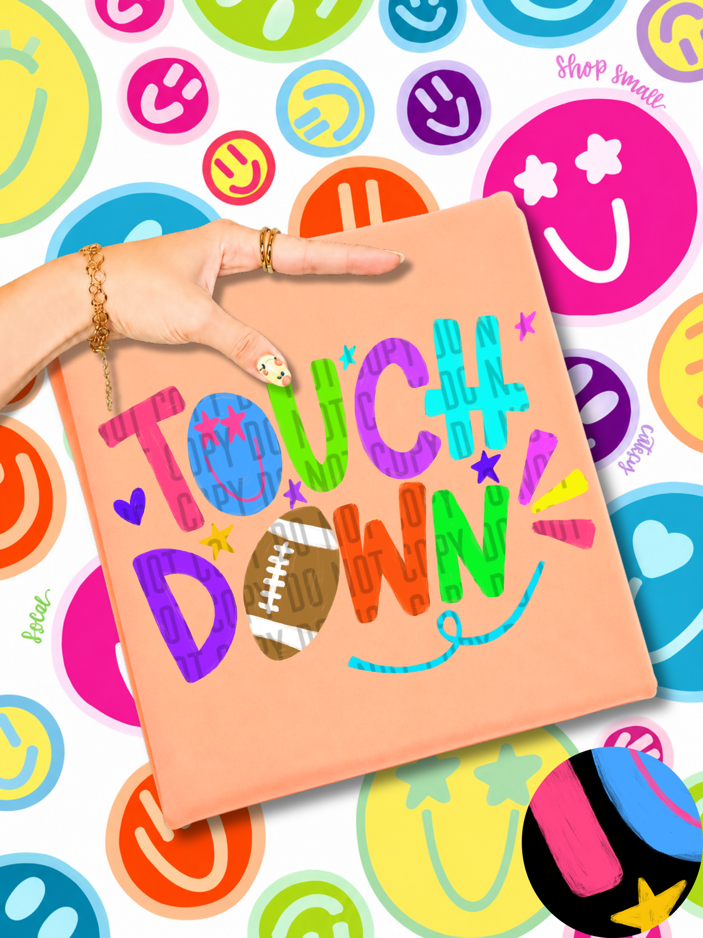 TOUCHDOWN HELMET TEES -25 COLORS