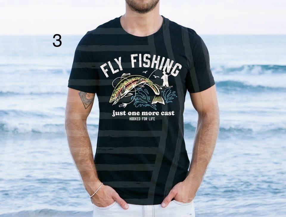 VARIETY OF FISHING TEE