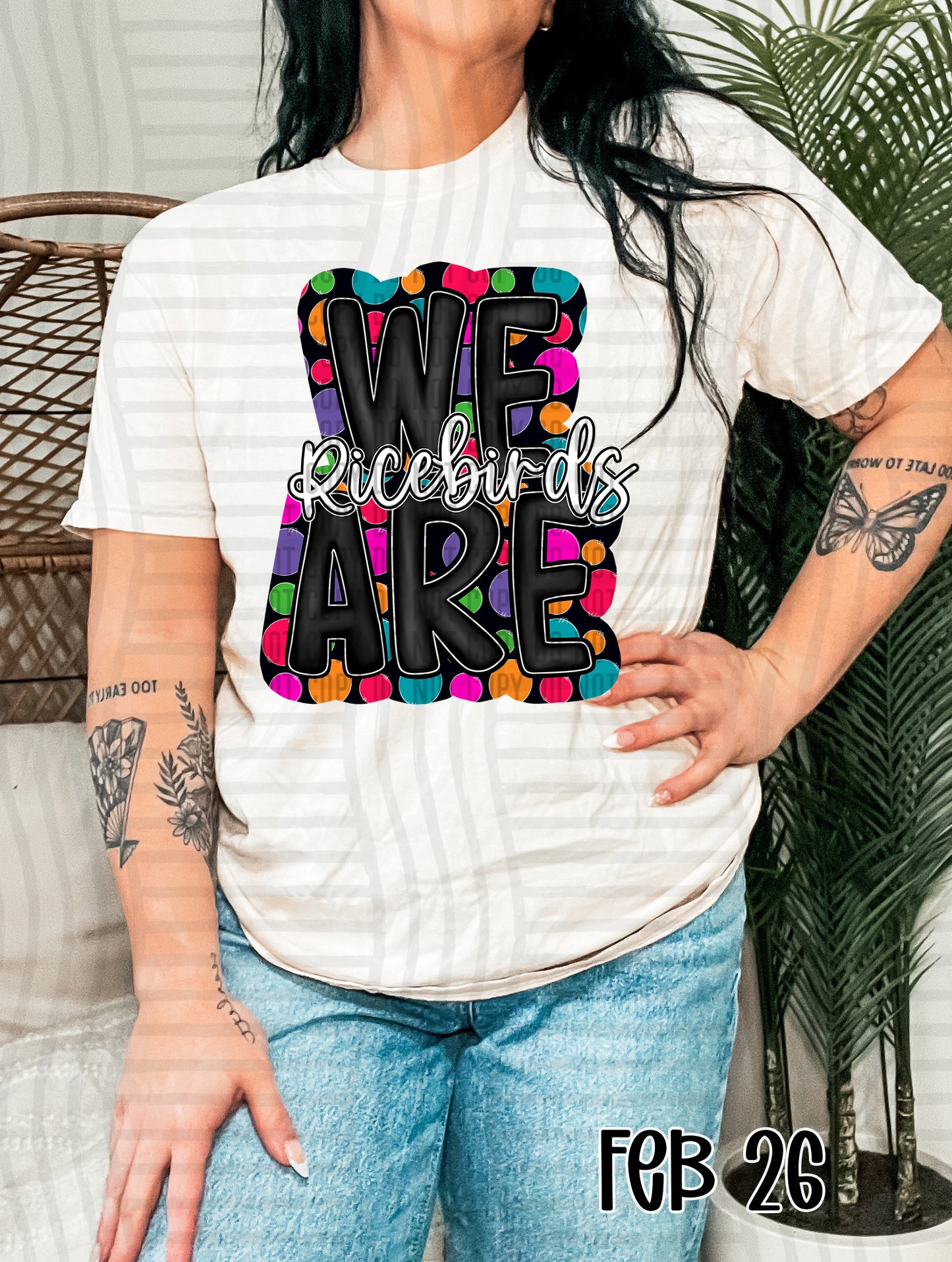 POLKA DOT MASCOT TEE