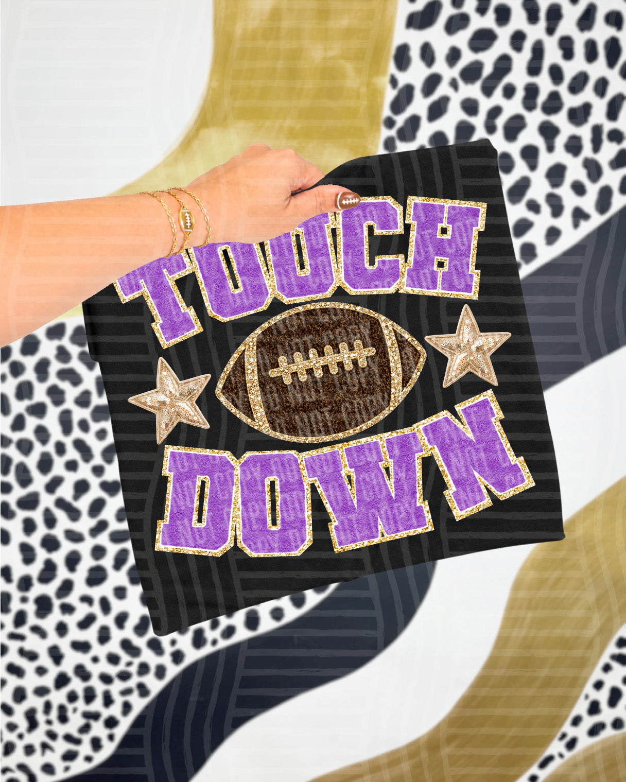TOUCHDOWN FAUX CHENILLE  - VARIETY OF COLORS