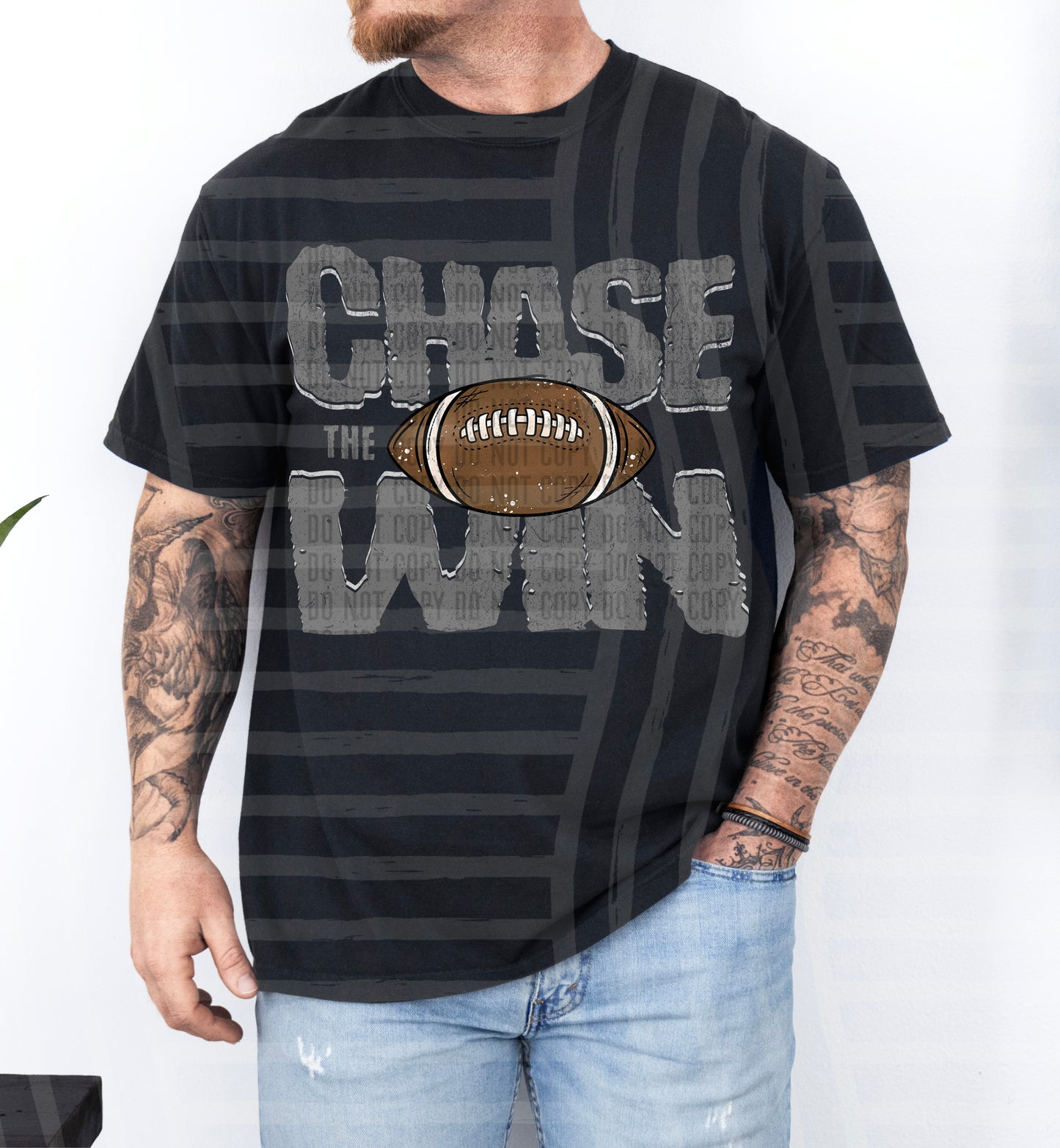 FOOTBALL -CHASE THE WIN TEES- VARIETY COLORS
