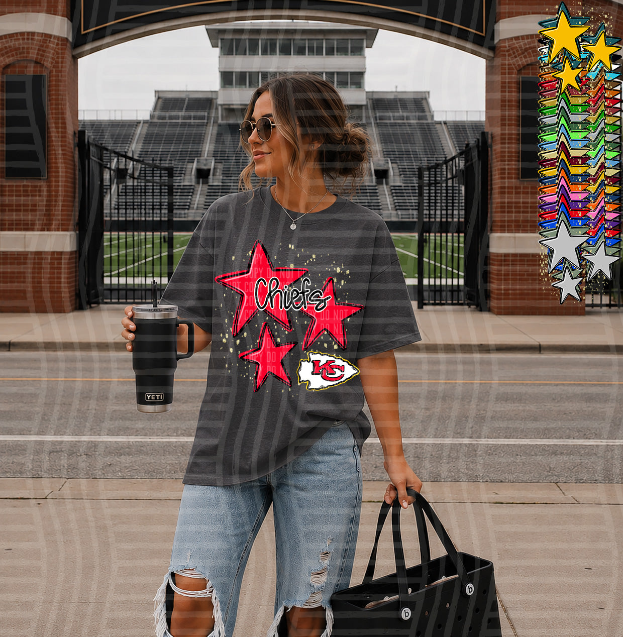 NFL SPIRITS STARS TEES