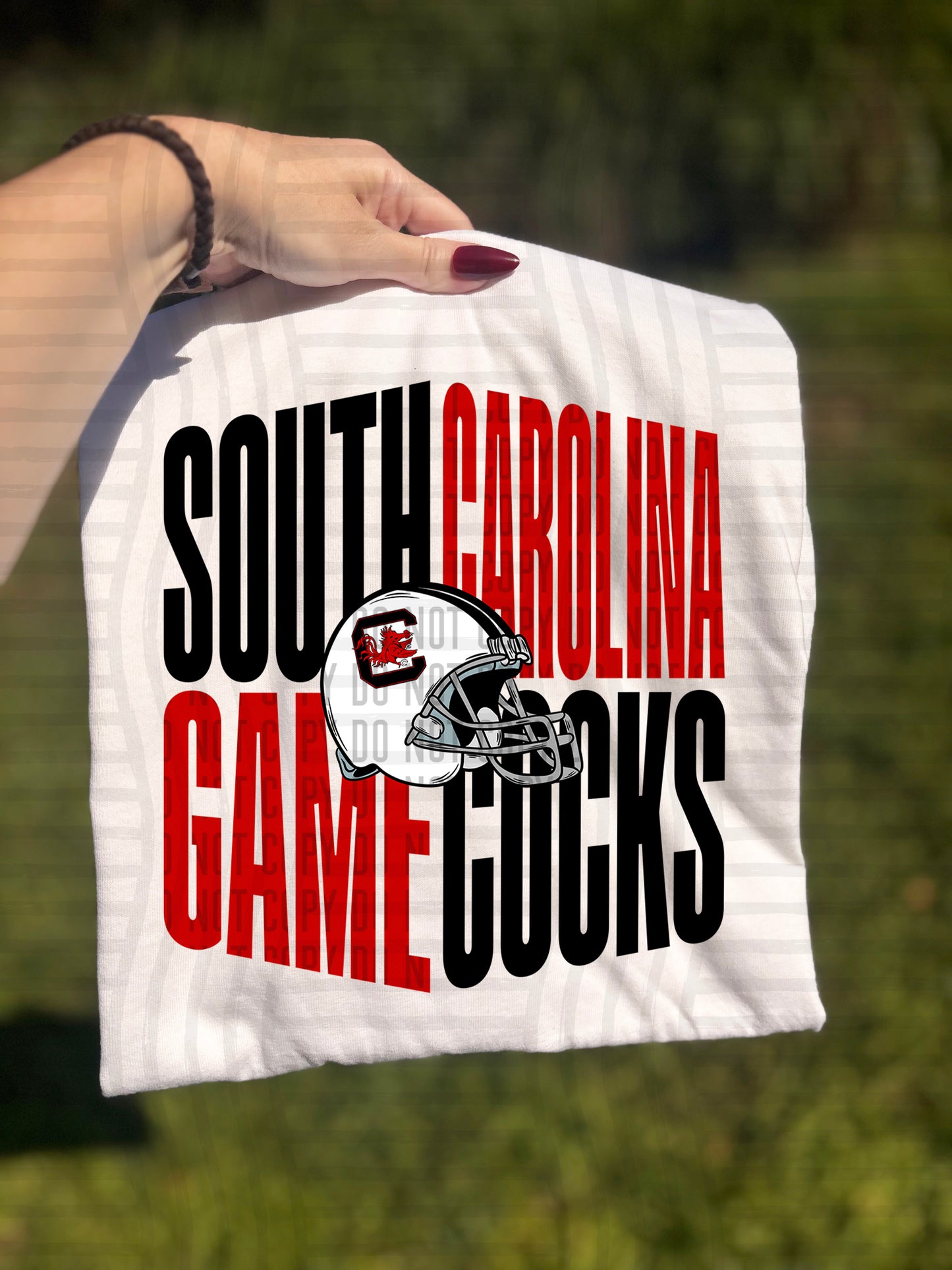 COLLEGE WORD ART TEE