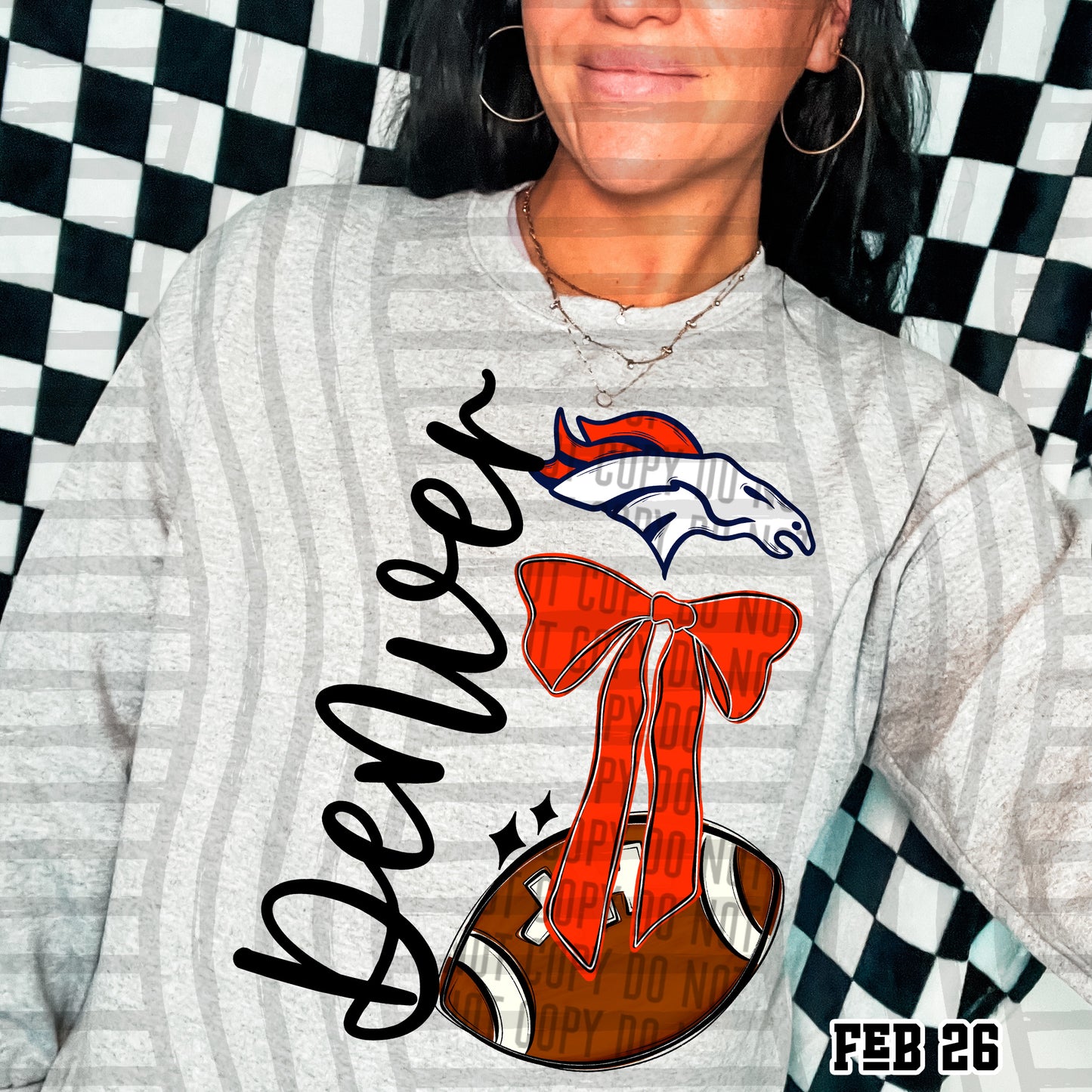 NFL BOW TEES
