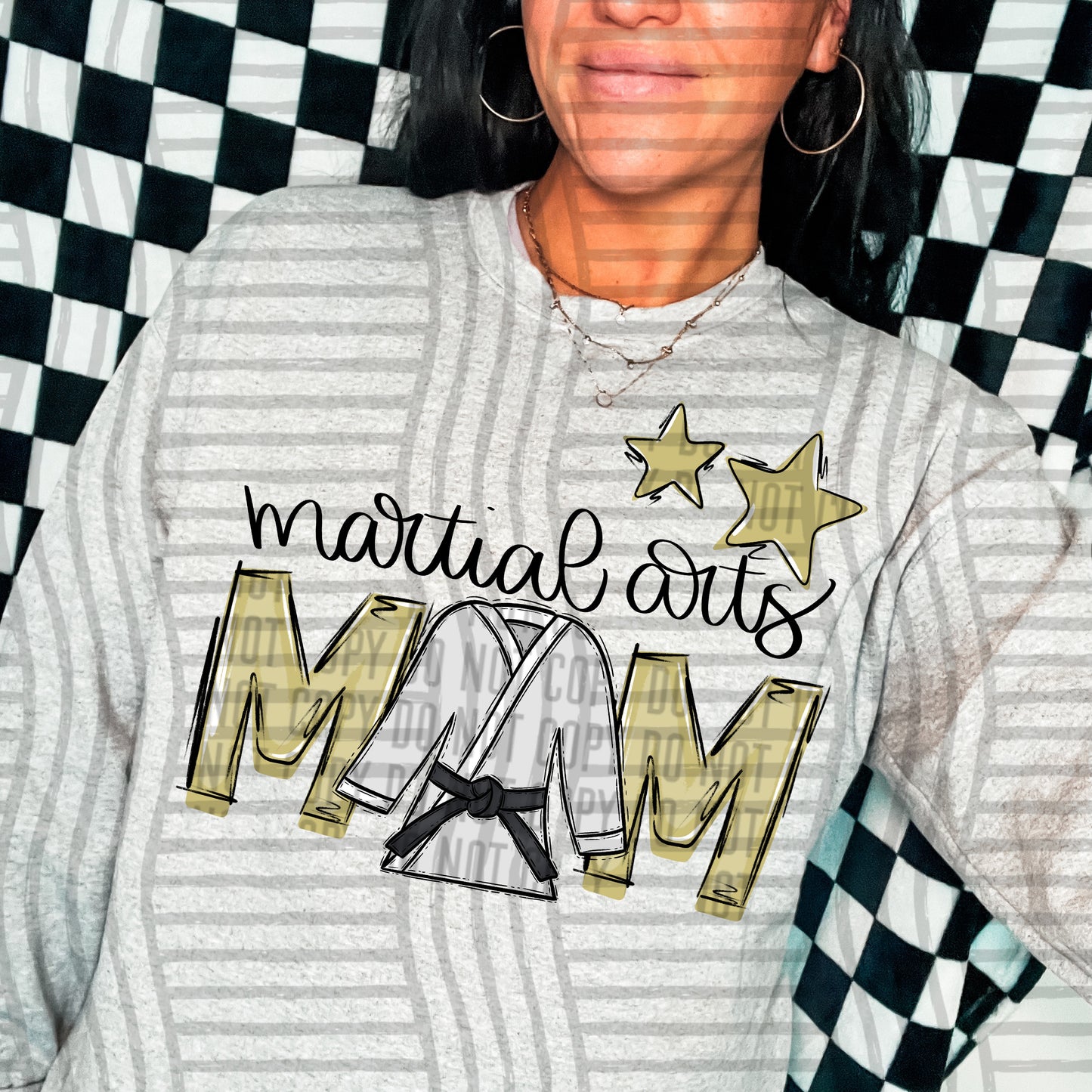 MARTIAL ARTS MOM TEE - 20 COLORS