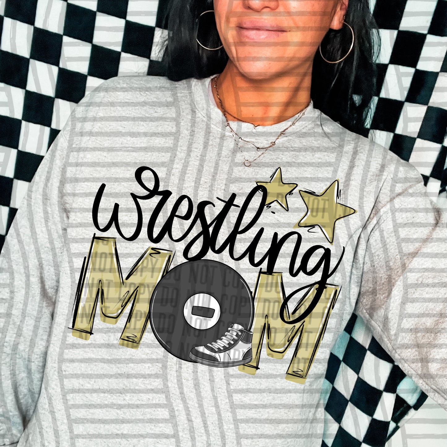 WRESTLING MOM TEES -20 COLORS