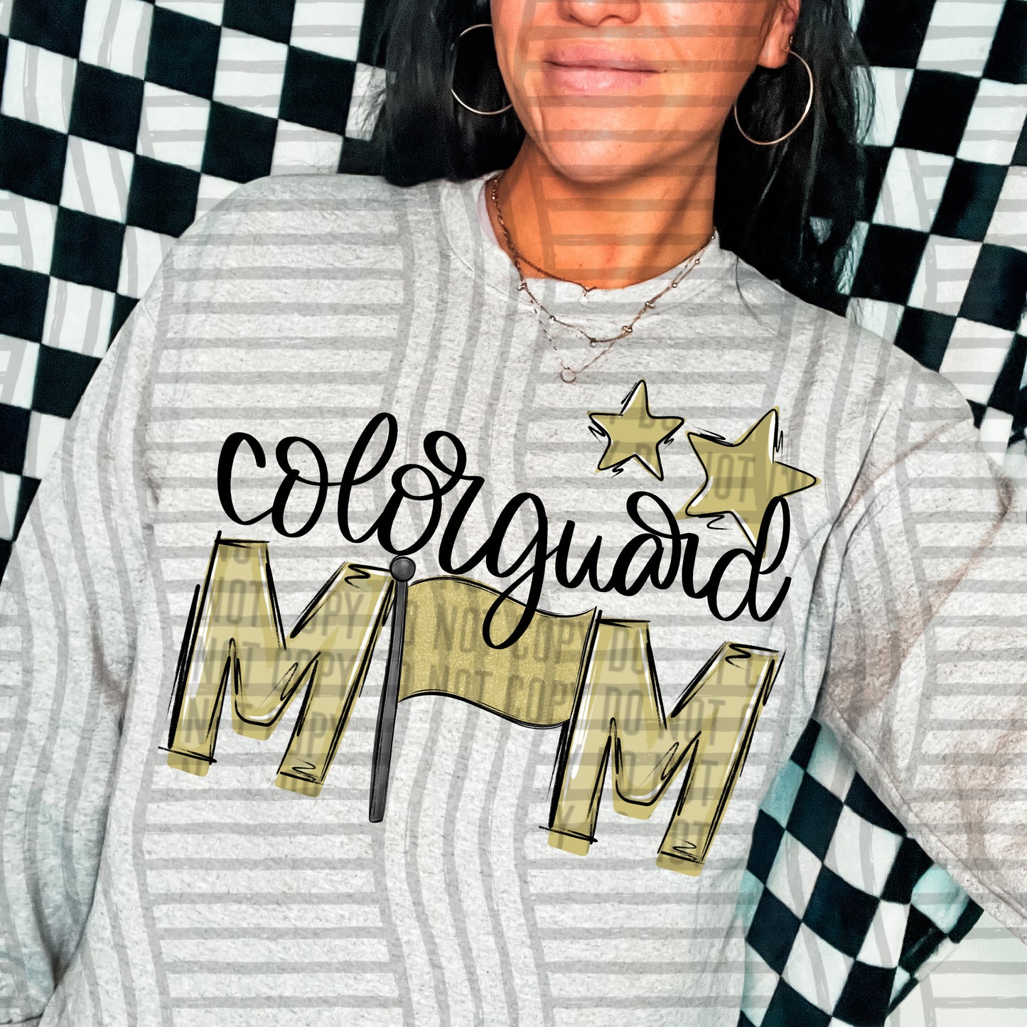 COLORGUARD MOM TEES - 20 COLORS