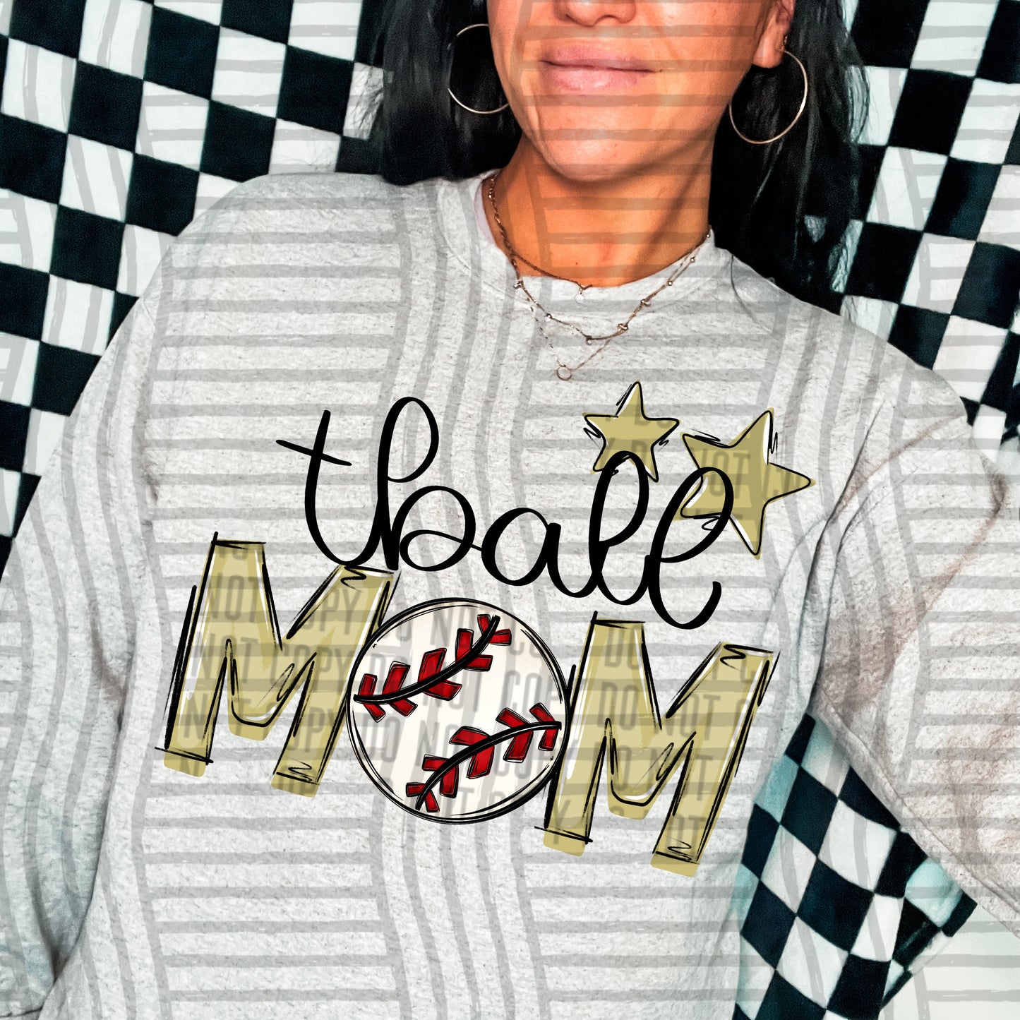 T-BALL MOM TEES - 20 COLORS