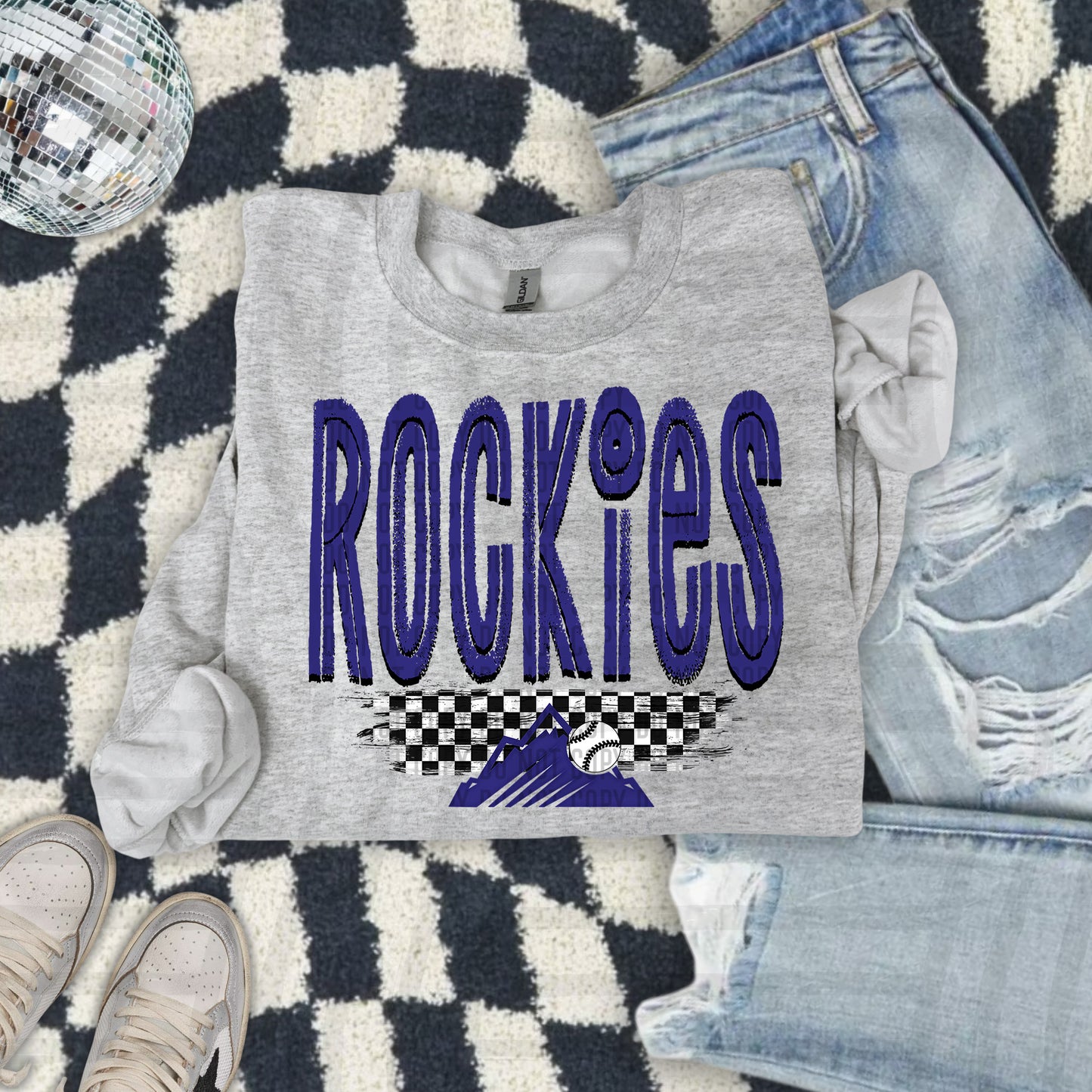 CHECKERED MLB TEES