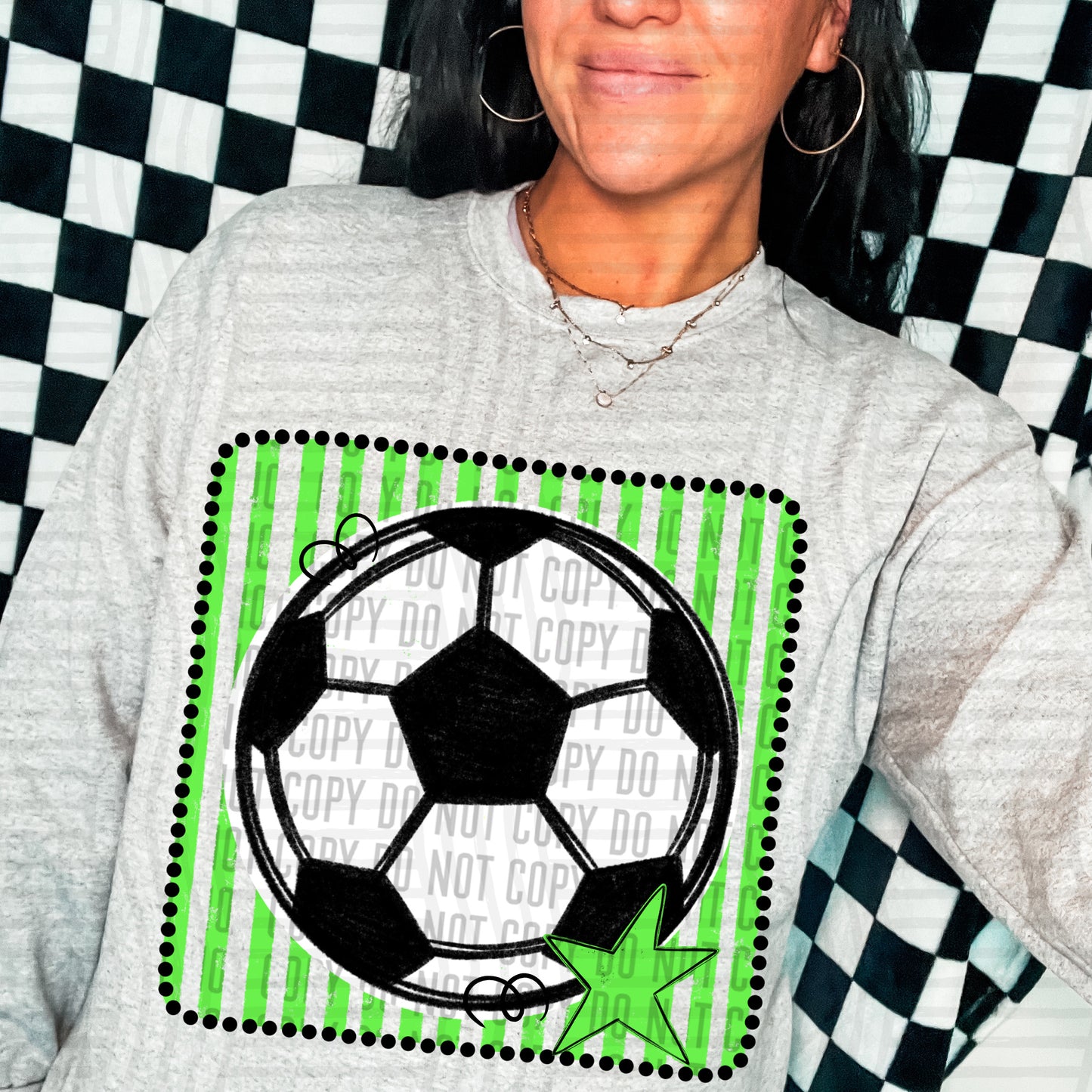 DISTRESSED SOCCER TEE - MULTIPLE COLORS