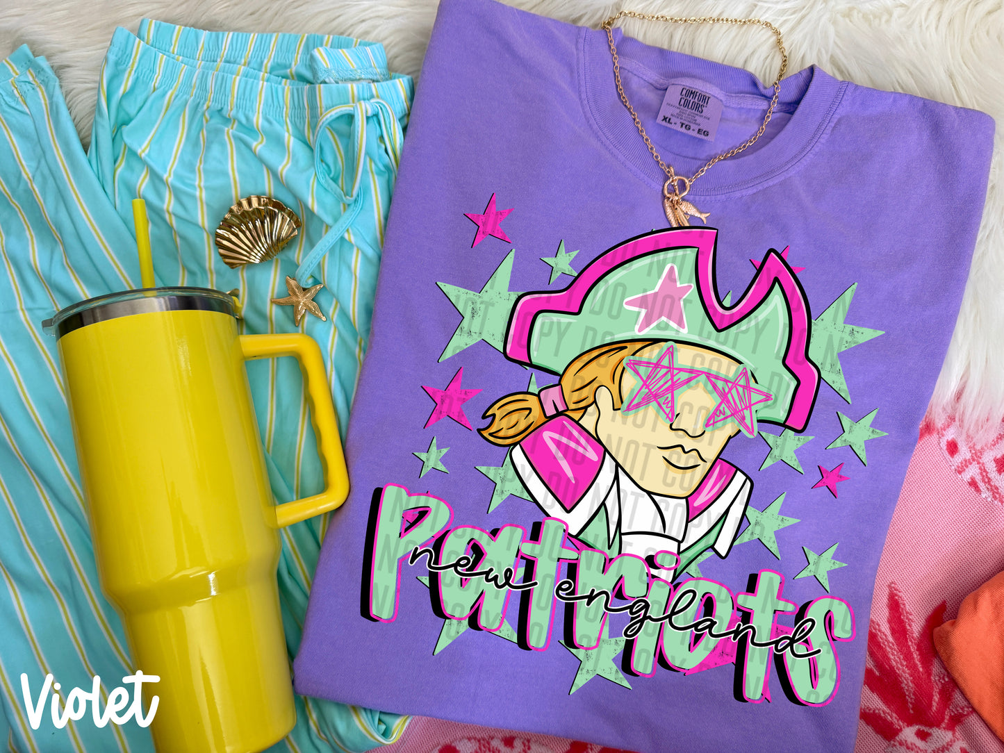 NFL PREPPY STAR EYED TEE