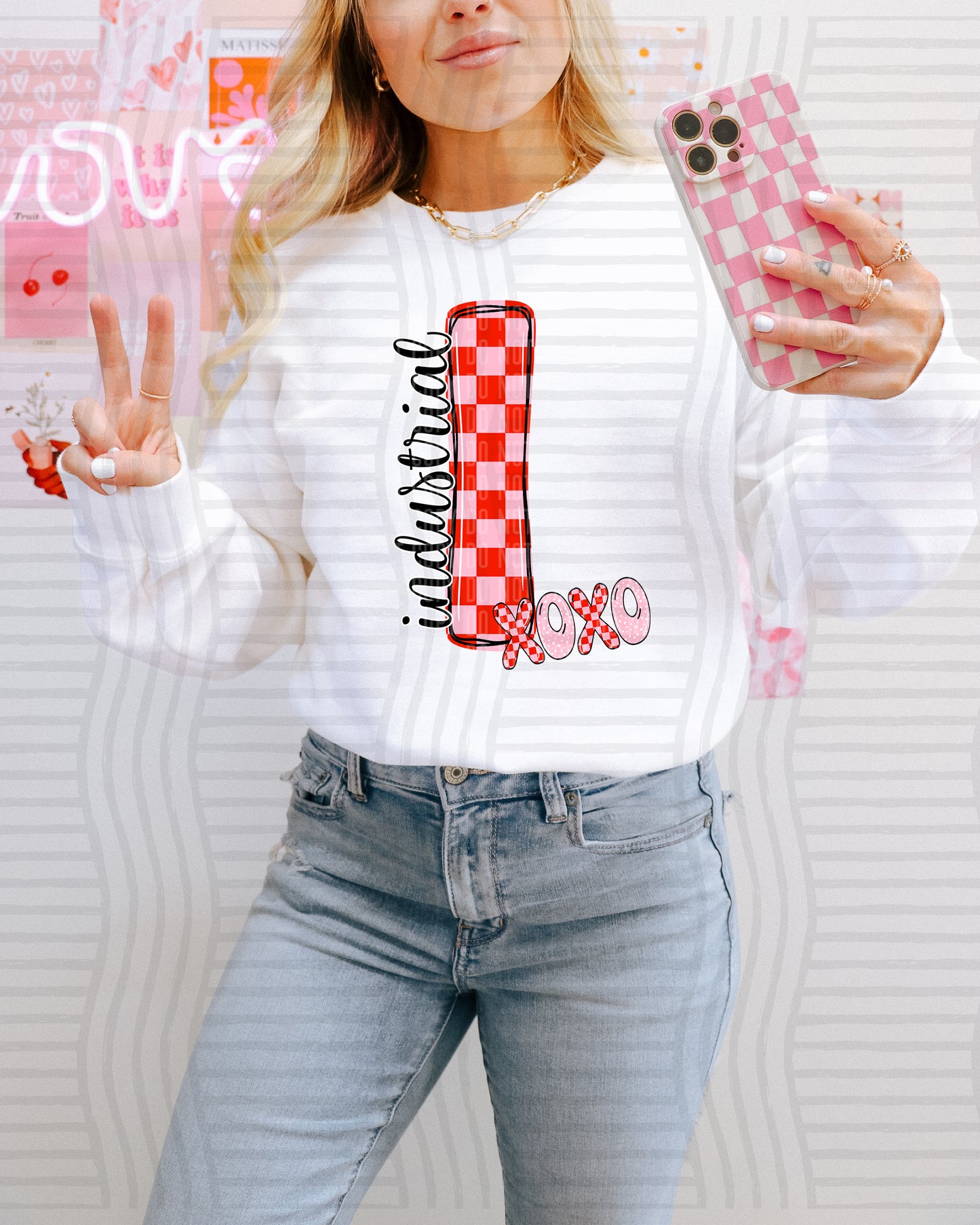 VDAY INITIALS TEE