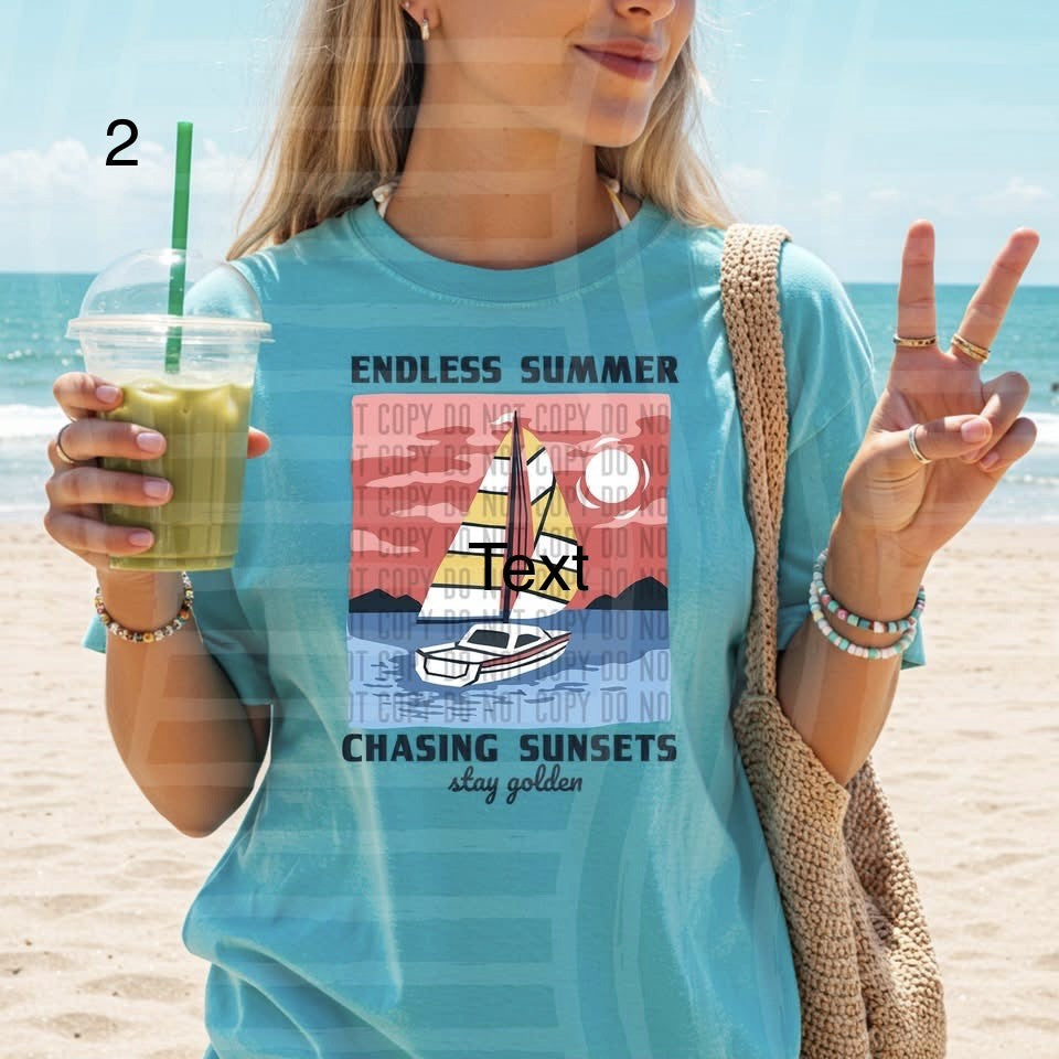 VARIETY OF BEACHY VIBES TEE