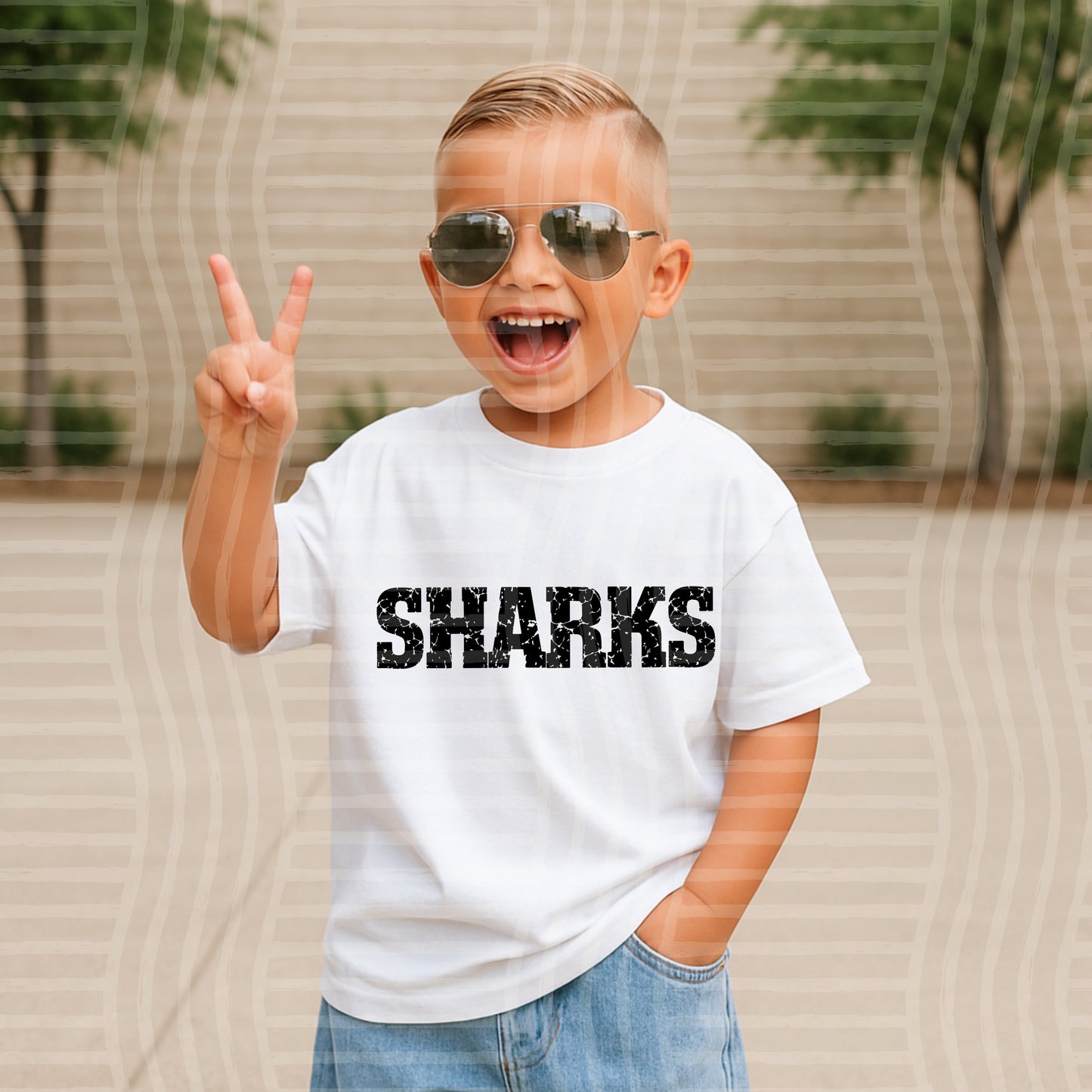 SIMPLE MASCOT NAMES TEE