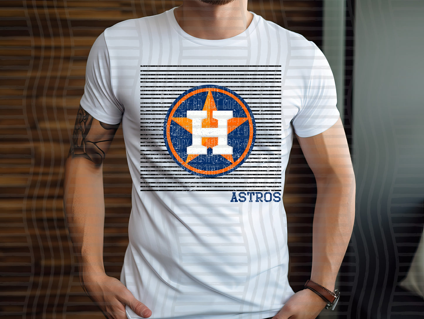 MLB LINED TEES