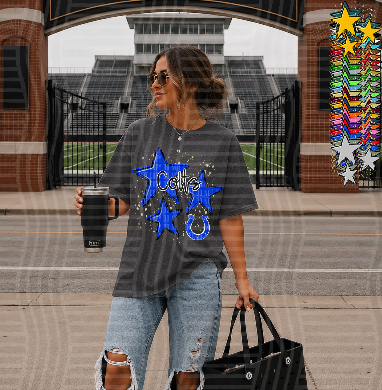 NFL SPIRITS STARS TEES