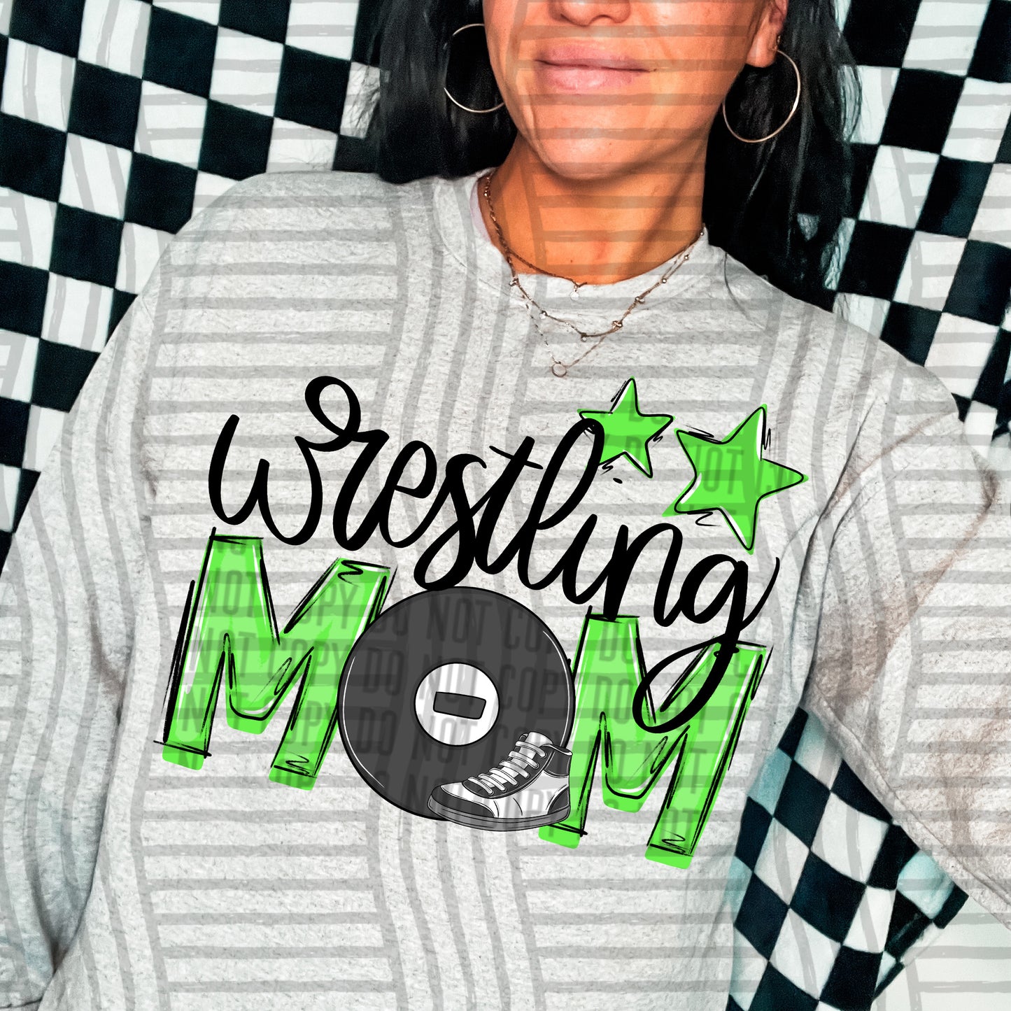 WRESTLING MOM TEES -20 COLORS