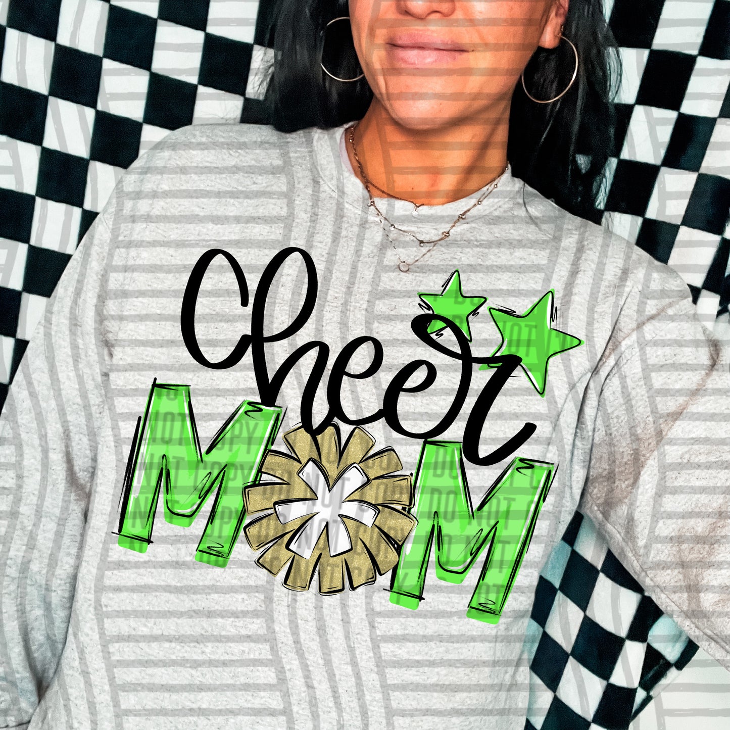 CHEER MOM TEES - 20 COLORS
