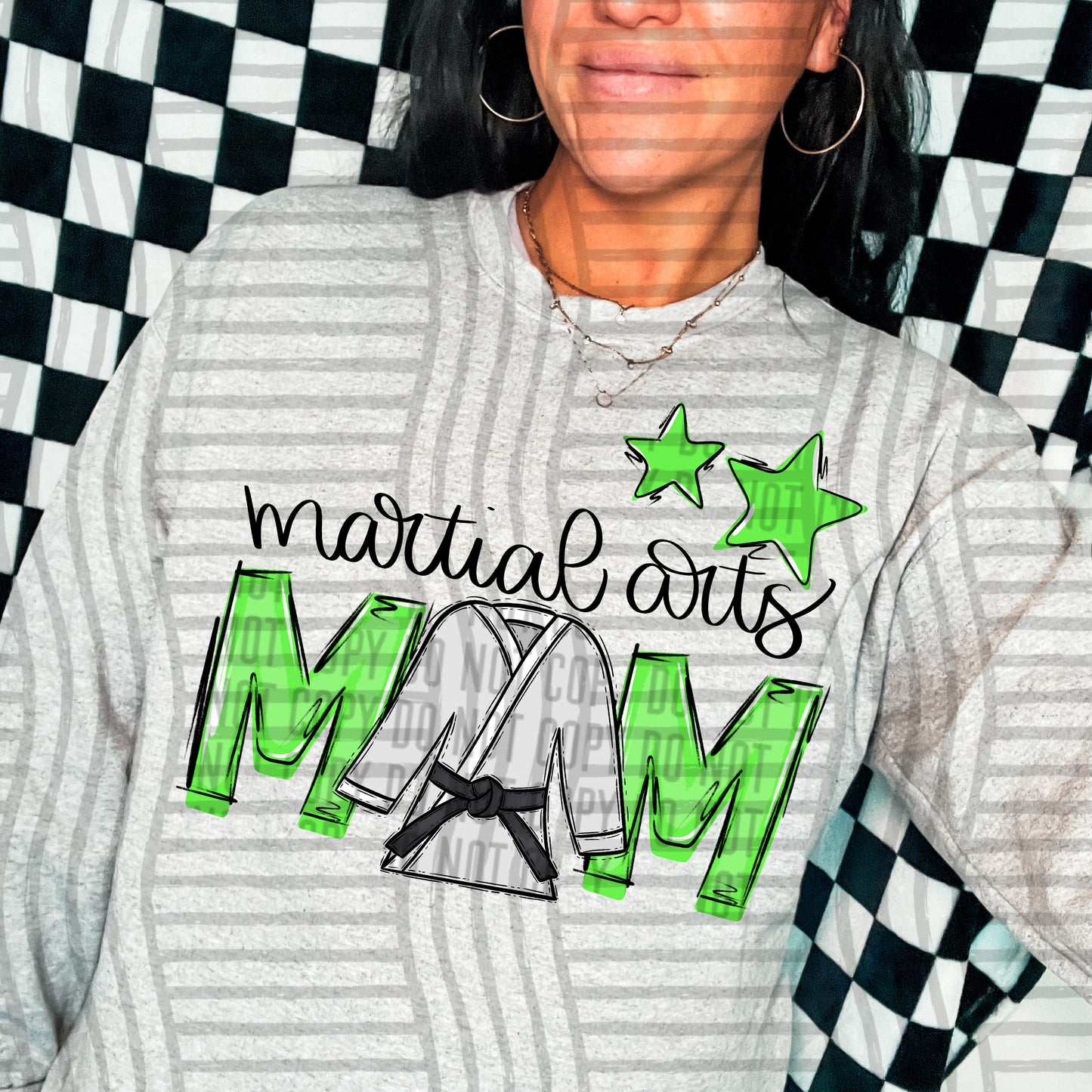 MARTIAL ARTS MOM TEE - 20 COLORS