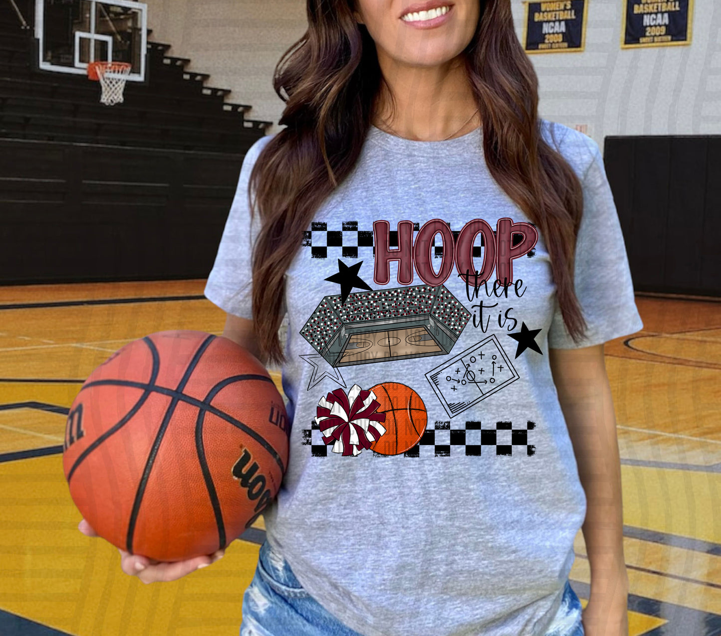 HOOP THERE IT IS TEE